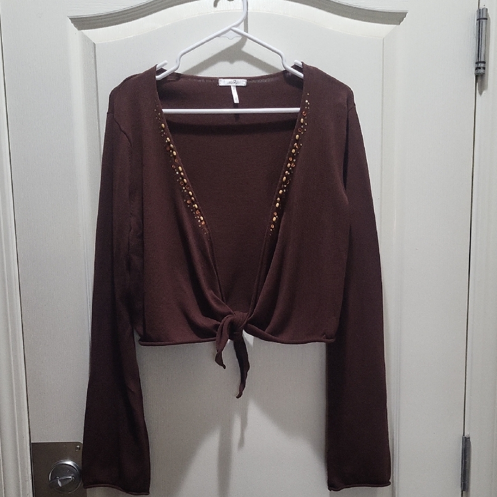 Shrug sweater